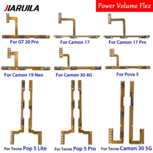 Flexible Power and Volume Cable for Infinix & Tecno 15 S539fc3e9846746c78c4aa75270942dd7x