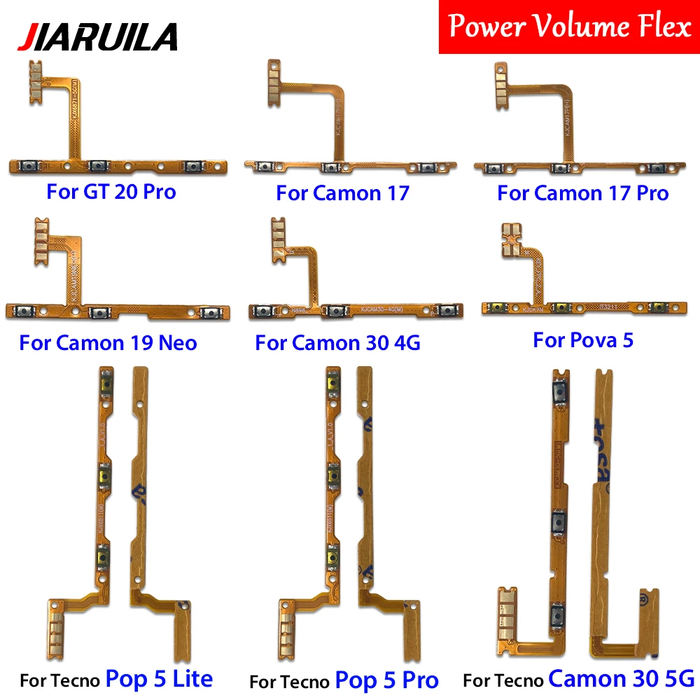 Flexible Power and Volume Cable for Infinix & Tecno 6 Flexible Power and Volume Cable for Infinix & Tecno - Image 6