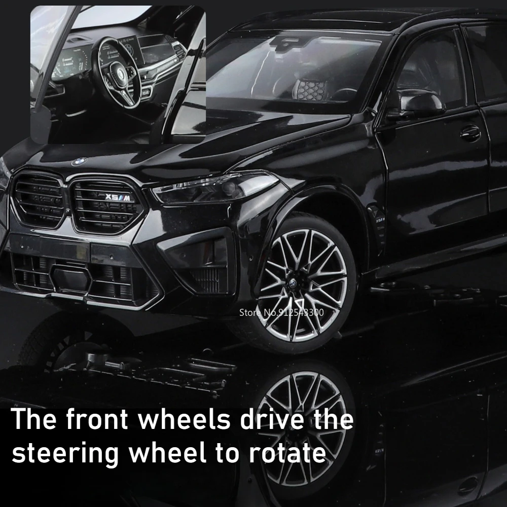 BMW X5M 1:18 Scale Die-Cast Model 4 BMW X5M 1:18 Scale Die-Cast Model - Image 4