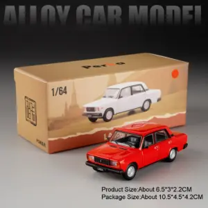Vintage Red 1:64 Scale Diecast Car Model 18 S53b8a911eb7d4ec99ed2a13c5d97b925b