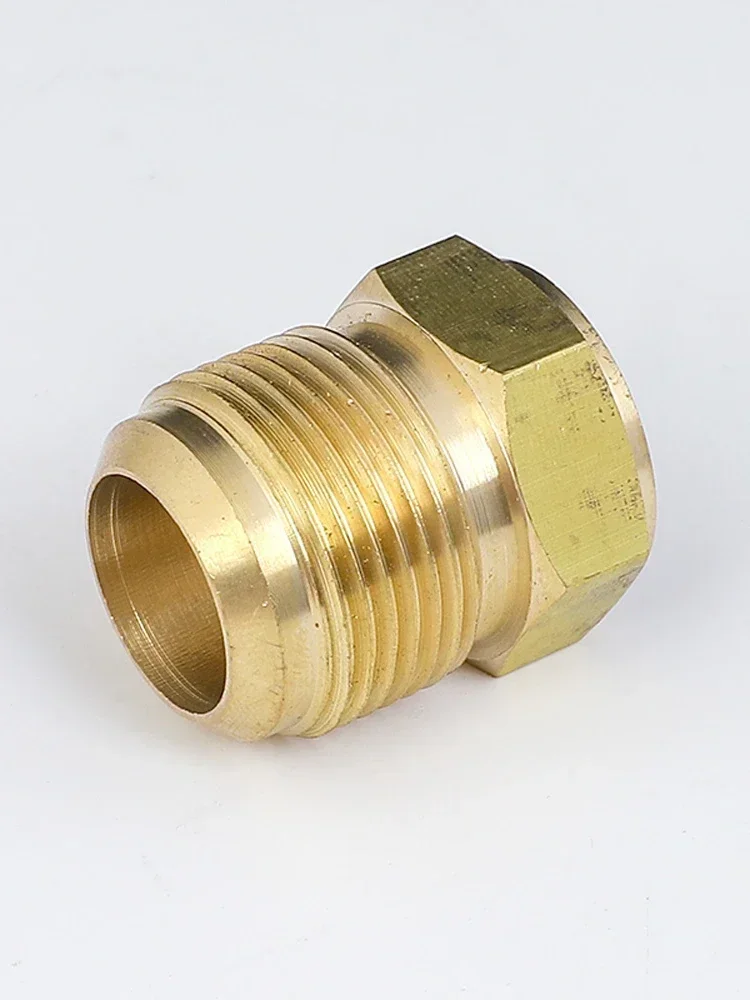 Brass SAE Flare Coupling 1/4" to 1 Inch 6 Brass SAE Flare Coupling 1/4" to 1 Inch - Image 6