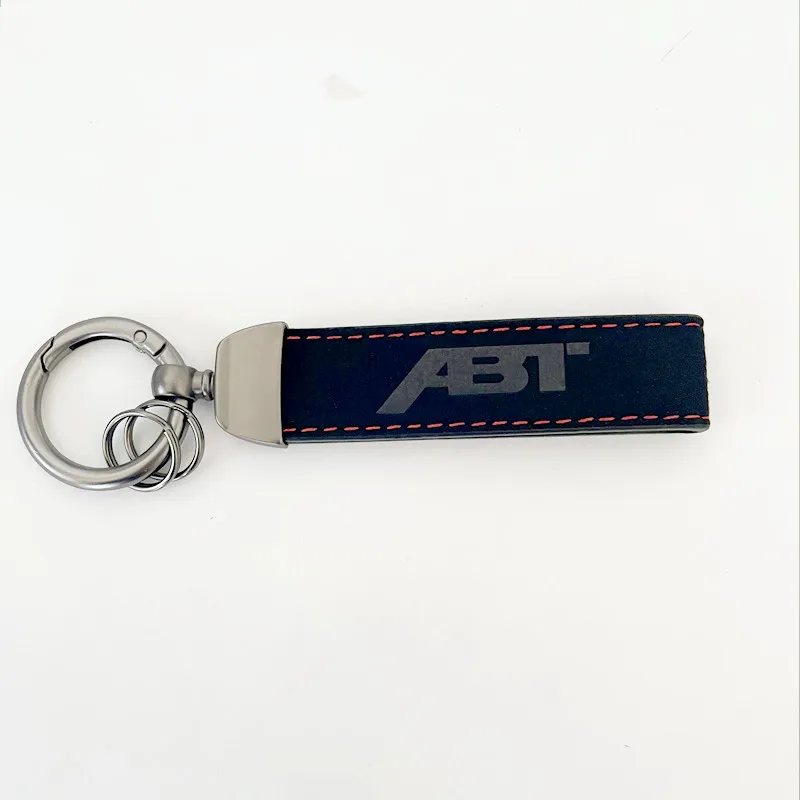 ABT Leather Car Keychain for Audi & Volkswagen 4 ABT Leather Car Keychain for Audi & Volkswagen - Image 4