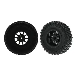 RC Off-Road Tire Set with Silver Wheels 11 S53ca52fb47b04c219140cbf453b6105bf