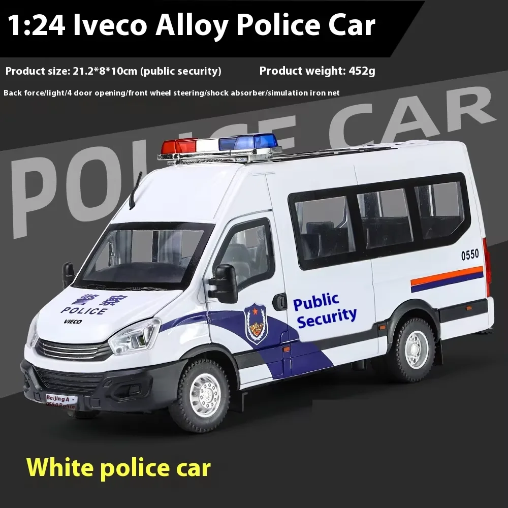 Iveco SWAT Police Model 1:24 Diecast 7 Iveco SWAT Police Model 1:24 Diecast - Image 7