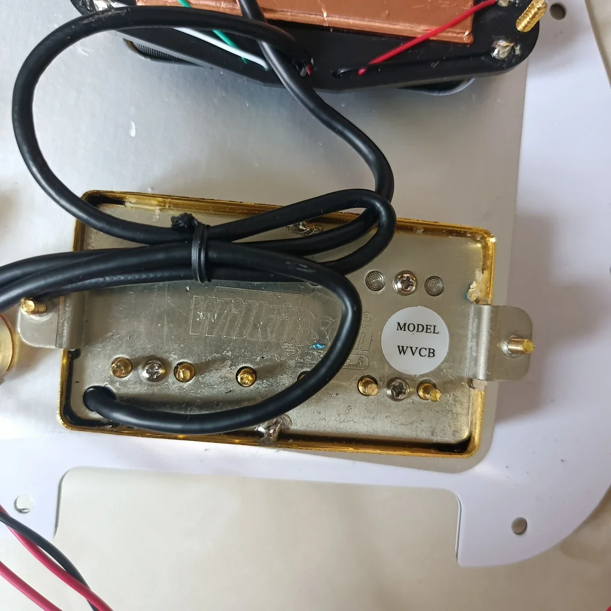 Premium Strat-Style Pickguard with Wiring Kit 5 Premium Strat-Style Pickguard with Wiring Kit - Image 5