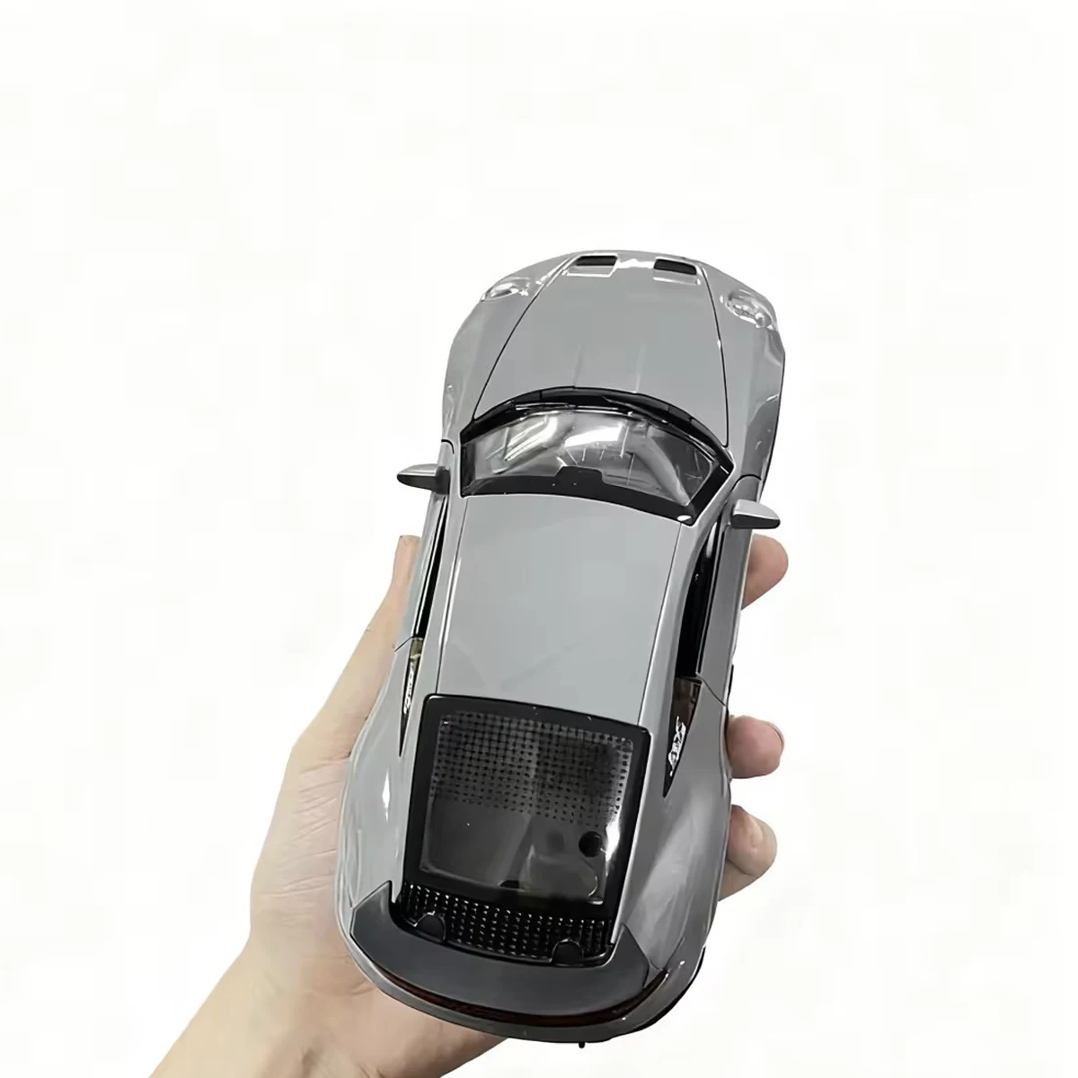 1:22 Scale Gray Alloy Sports Car Model 3 1:22 Scale Gray Alloy Sports Car Model - Image 3