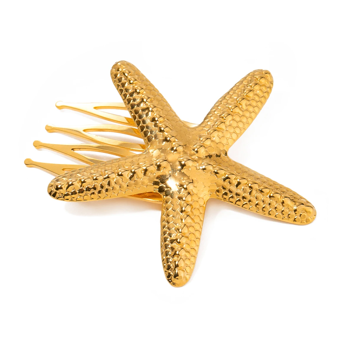Gold Stainless Steel Hair Accessories Collection 10 Gold Stainless Steel Hair Accessories Collection - Image 10
