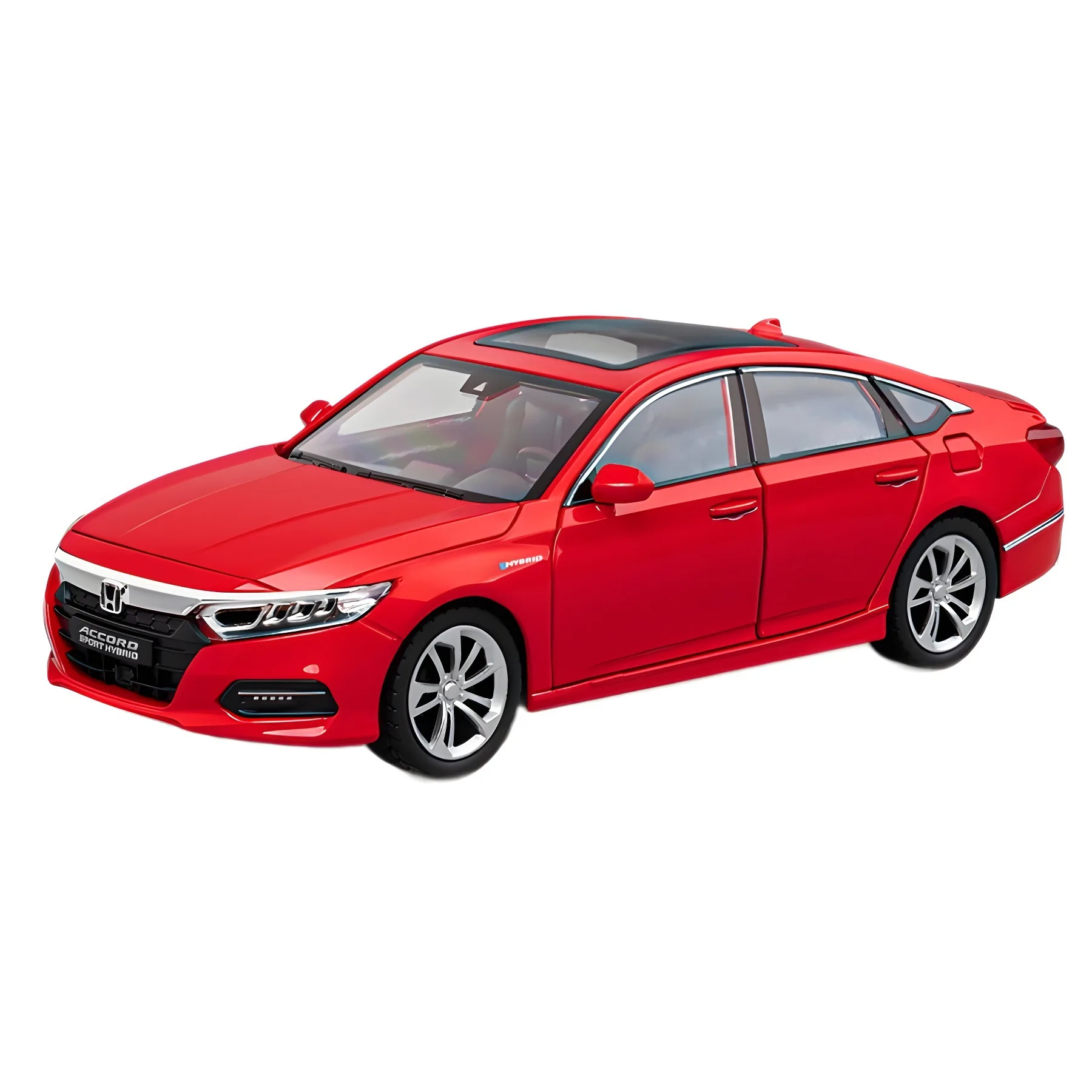 1:24 Honda Accord Miniature Model in White 5 1:24 Honda Accord Miniature Model in White - Image 5