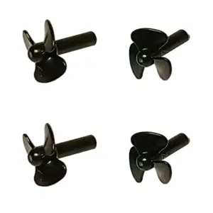Black 3-Blade RC Boat Propellers Set 10mm Diameter 9 S53f256fdd1494525ba37c12984a4eba3m