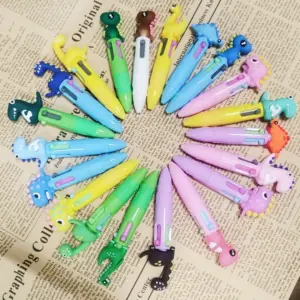 Colorful Dinosaur Mini Ballpoint Pen Set 9 S53fbe5aac63243b99108204251b33cccH
