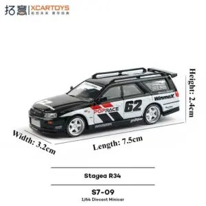 Nissan Skyline GT-R R34 1:64 Diecast Model 7 S5402437c21fc4790879d3076125c0492Q