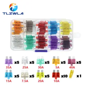 Automotive Blade Fuse Kit 50/100 pcs 17 S54048dc49f38470c8826226ba5e8cef23