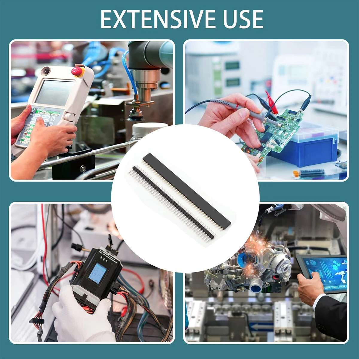 20PCS 2.54mm Male Female Pin Header Connectors 6 20PCS 2.54mm Male Female Pin Header Connectors - Image 6