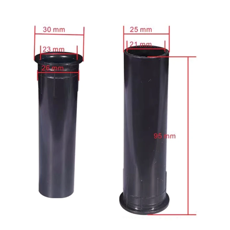 Black Plastic Speaker Port Tube Set (Multiple Sizes) 6 Black Plastic Speaker Port Tube Set (Multiple Sizes) - Image 6