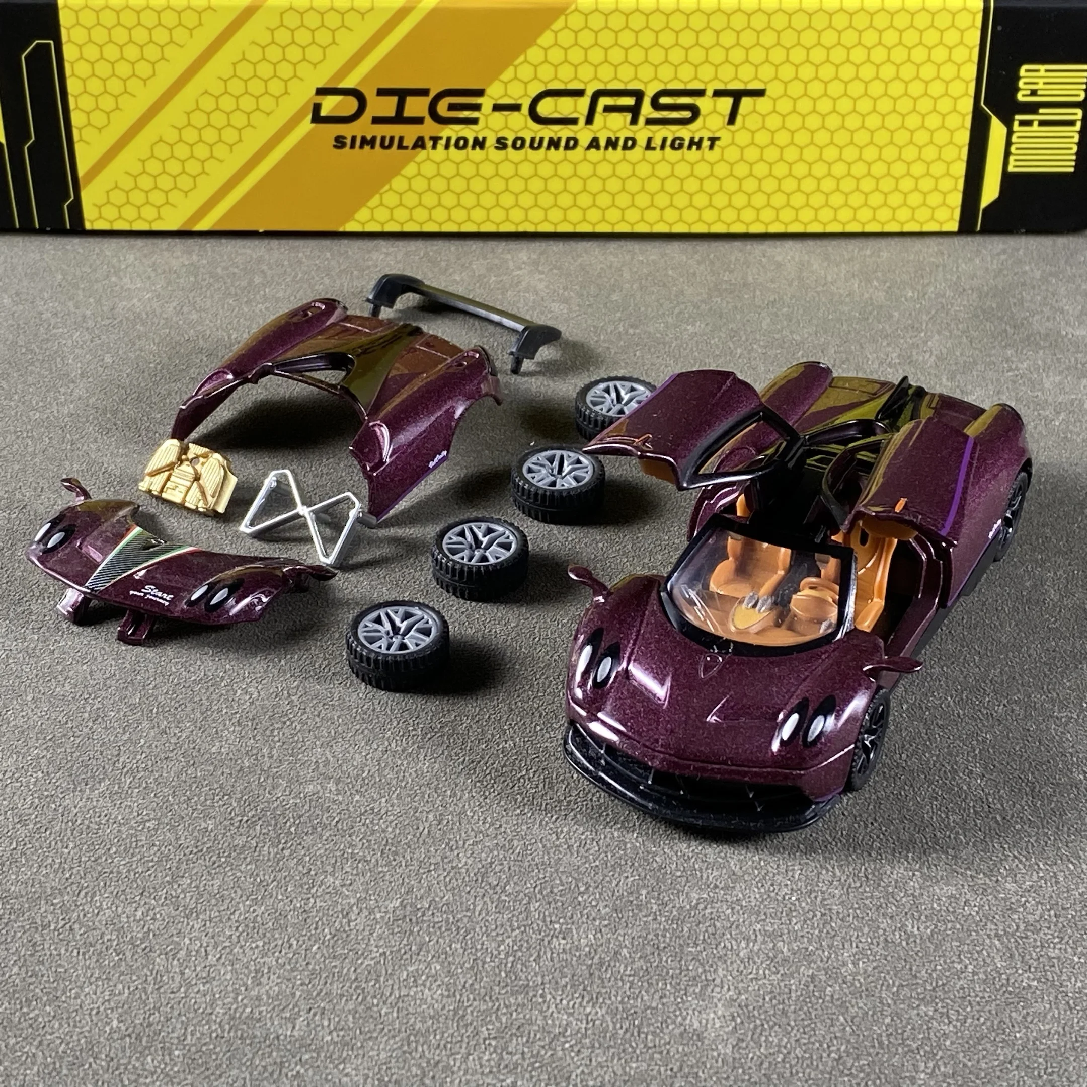 1:43 Pagani Huayra Diecast Model Car 6 1:43 Pagani Huayra Diecast Model Car - Image 6