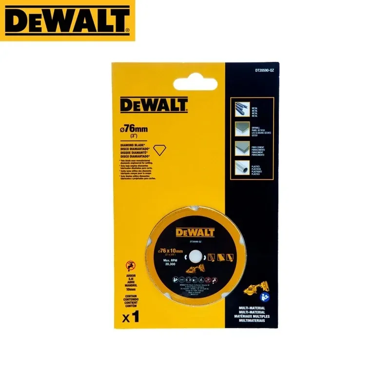 DEWALT 76mm Multi-Material Diamond Blade 6 DEWALT 76mm Multi-Material Diamond Blade - Image 6
