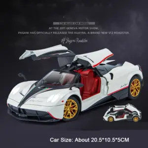 White 1:24 Scale Diecast Racing Car Model 16 S5442eab4cfb74015abb15bff38618514e