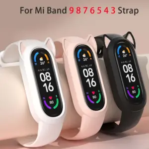 Xiaomi Mi Band 9-3 Silicone Sport Wristband