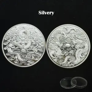 Vintage Double Dragon Coin Collection Set 12 S546869e834f547a0bba9a08ab218d936S