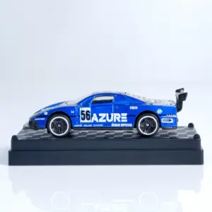 1:64 Scale Blue Flame Die-Cast Race Car 7 S54751cb64e5e49c79f9a6cde066b3ff2w