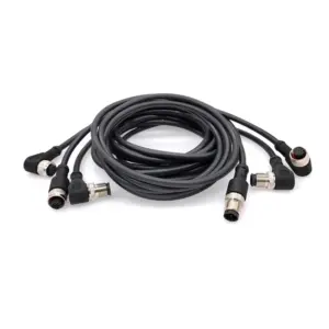Waterproof M12 Sensor Connector Cable - 2M, 4/5/8 Pins 12 S54793352e68f4206a500b9573d109b33W