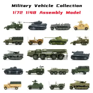 Military Hummer Model Kit 1:72 Scale