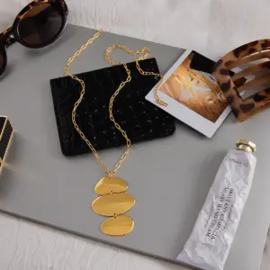 Modern Stainless Steel Geometric Necklace JDN0108029 11 S549ae358649b4432a2d09cdc7c3f71341