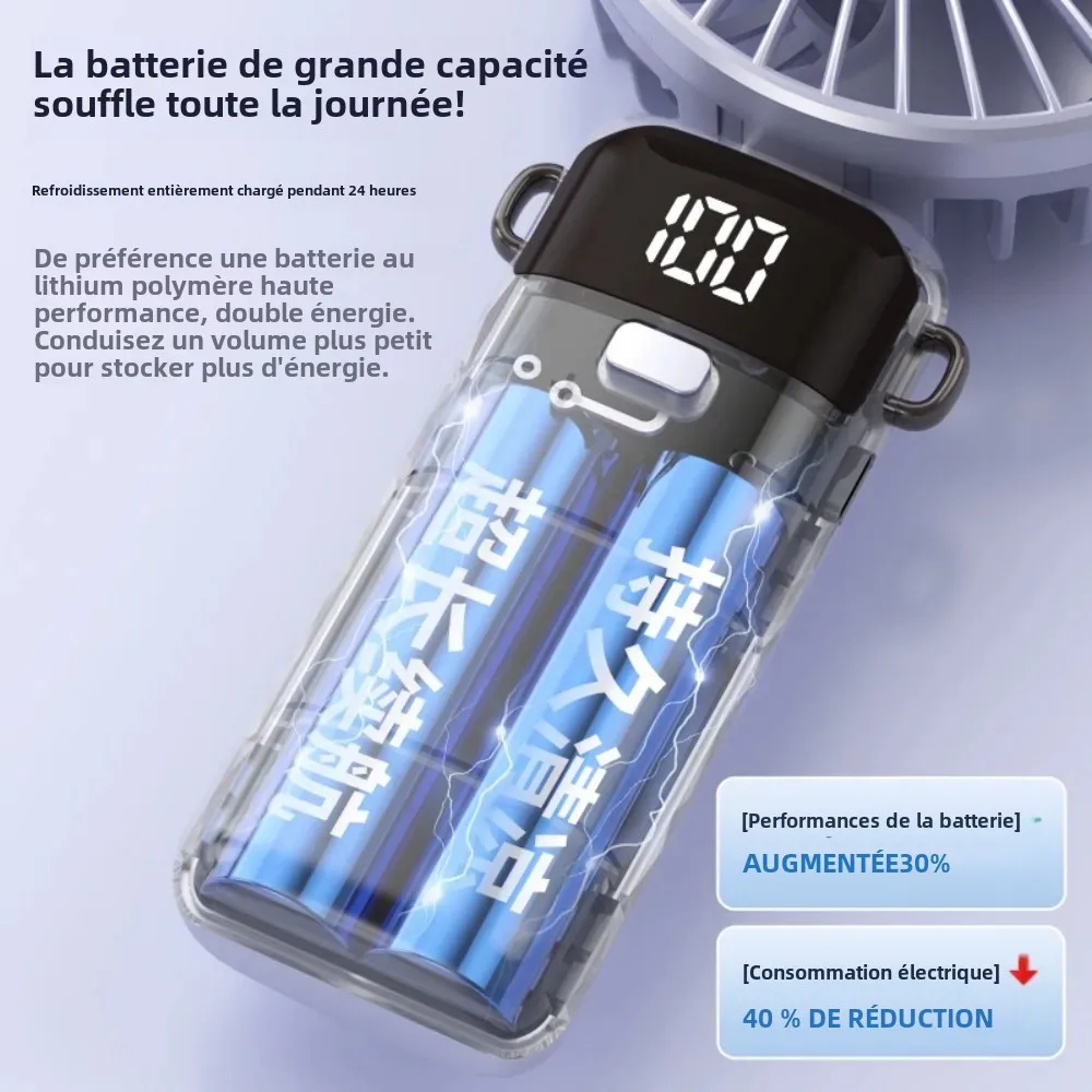 Portable Mini Handheld Fan with Phone Holder 6 Portable Mini Handheld Fan with Phone Holder - Image 6