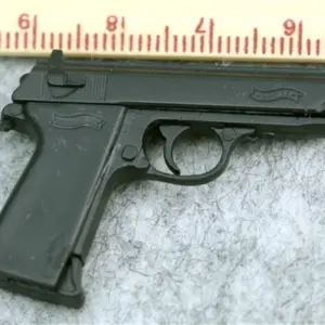 1/6 Scale Black PPK Pistol Model for Collectors 8 S54b720584dd14143ae7d50c41b1d7c4fl