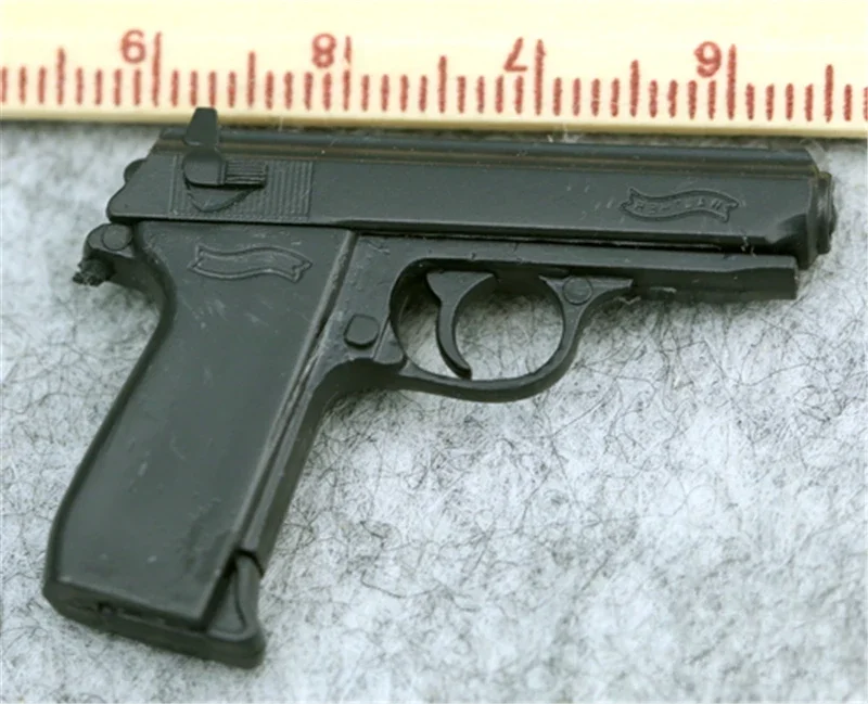1/6 Scale Black PPK Pistol Model for Collectors 3 1/6 Scale Black PPK Pistol Model for Collectors - Image 3