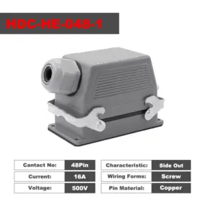 Heavy-Duty Power Connector HDC-HE-016-2 19 S54ce7eff750c49df978309192cc71b051