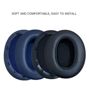Sony WH-XB910N Replacement Earpads in Black and Blue 11 S54cec6f8784647cdb931a6e2cd7a8bae2