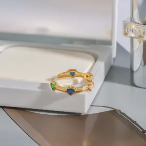 Stainless Steel Romantic Heart Ring for Women 10 S54cecadc756347e8b4beafbf10ec8a47k