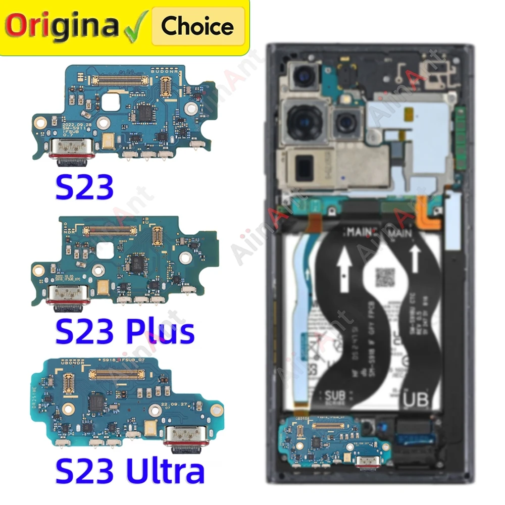 Samsung Galaxy S23 USB Charger Board Flex Cable Replacement 1 Samsung Galaxy S23 USB Charger Board Flex Cable Replacement