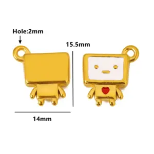 Colorful Stainless Steel Charm Set for DIY Jewelry 14 S54df9aee4dad485dad6f6358cad4def2h