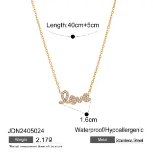 Stainless Steel Geometric Necklace for Women 18 S54e8c9b068ce448d8adc734de50d98e8n