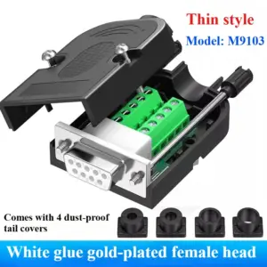 Versatile Solderless D-SUB Connector Set 18 S54f7a22896b74a5284a8d24e1f4a7de0C