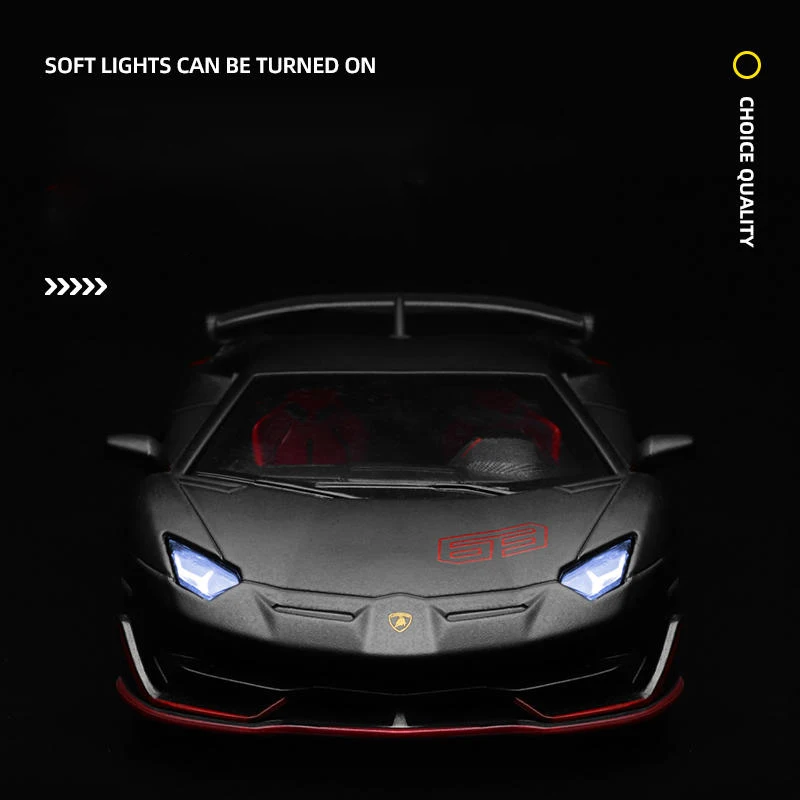 Lamborghini Aventado SVJ63 Diecast Model 1:32 5 Lamborghini Aventado SVJ63 Diecast Model 1:32 - Image 5