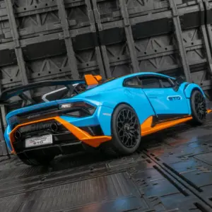 Vivid Blue Lamborghini Huracan STO 1:18 Model 12 S551428a6ae0949c5a080de2f91008c8at