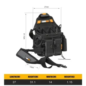 Rugged electrician pouch with 21 pockets 7 S551b5ec6196b4c6ebb6f2801f350ef40I