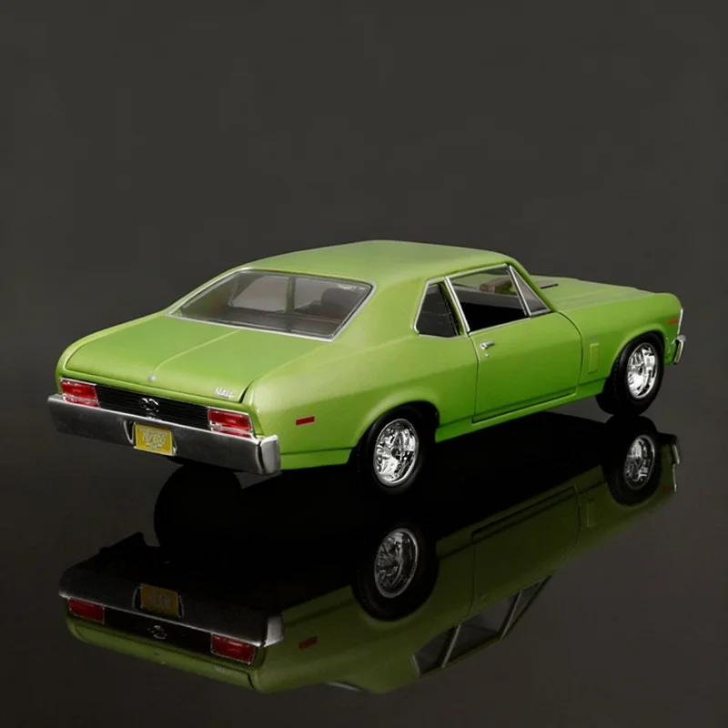 1970 Chevrolet Nova SS Diecast Model in Green 6 1970 Chevrolet Nova SS Diecast Model in Green - Image 6