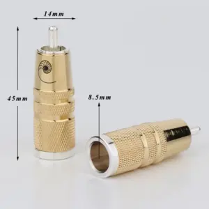 Premium Silver RCA Plugs for High-Fidelity Audio 8 S552acde61f554c49b719c970a550c98at