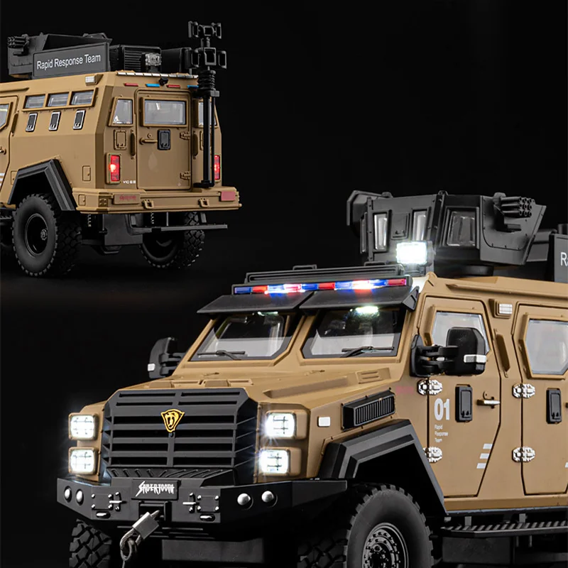 1:24 Sword Toothed Tiger Diecast Tactical Vehicle 3 1:24 Sword Toothed Tiger Diecast Tactical Vehicle - Image 3