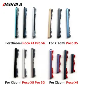 Vibrant Replacement Side Buttons for Xiaomi Poco X-Series 12 S5533549570594612a5a612347b2ab27bo