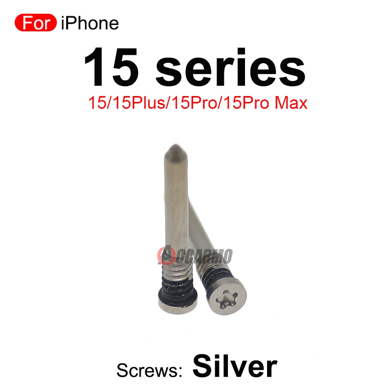 Set of 50 Black Screws for iPhone 15 Series 5 Set of 50 Black Screws for iPhone 15 Series - Image 5