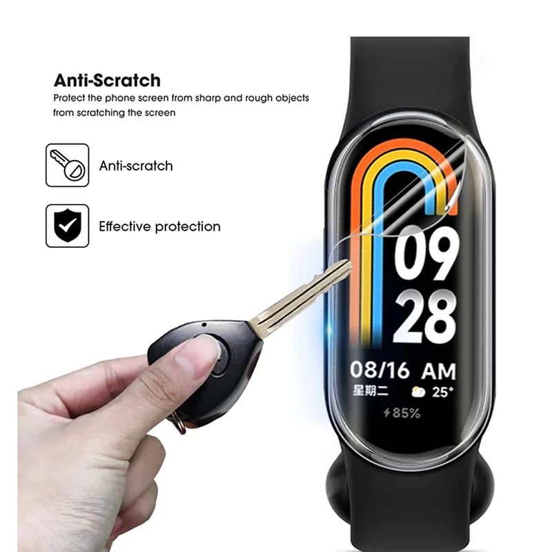 Hydrogel Screen Protector for Xiaomi Mi Band 5-9 2 Hydrogel Screen Protector for Xiaomi Mi Band 5-9 - Image 2