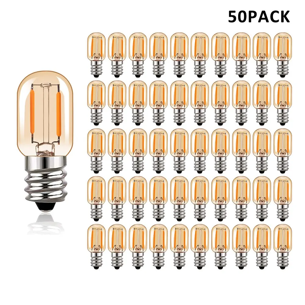 Vintage LED Filament Bulb Set 50 E12/E14 2200K 7 Vintage LED Filament Bulb Set 50 E12/E14 2200K - Image 7
