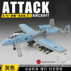 Green A-10 Warthog Diecast Model for Collectors 16 S556d87f894074ff6903c7ac8150b1fccZ