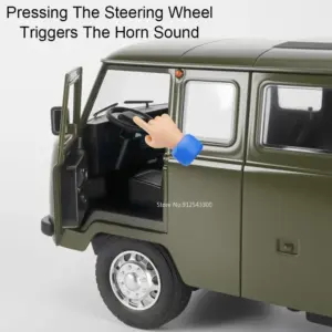 Vintage UAZ Travel Model in Green 12 S5571152400c748a7ad27dad8127c3ab2X