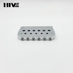 Zinc Alloy Electric Guitar Bridge in Gold, Silver, Black 10 S5575be6d0b8741eeafefc573e88da0c72